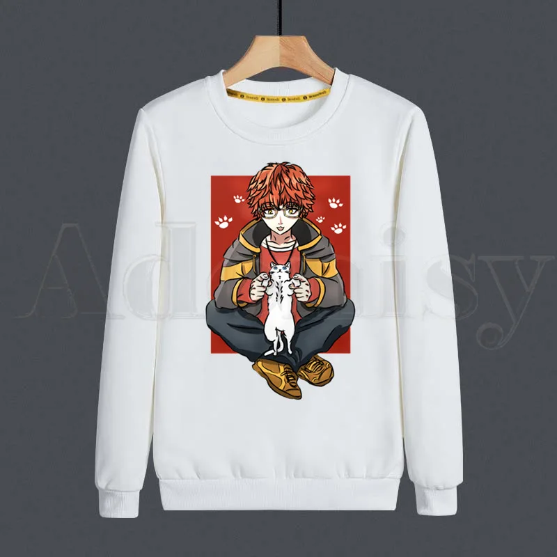 

Мужская толстовка Mystic Messenger Seven Zero Seven, толстовка с капюшоном BG Otome 707 мм, трендовая мужская одежда с принтом в стиле хип-хоп, мужские толстовки ...