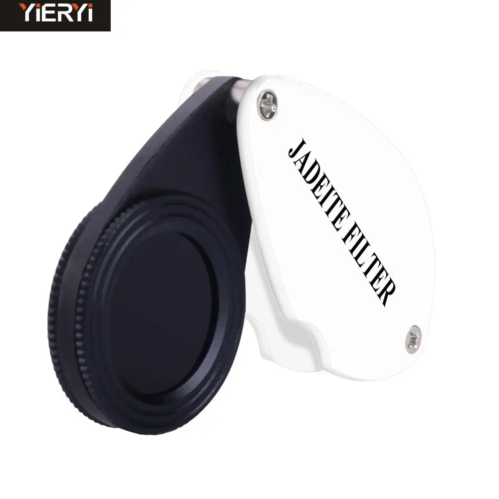 Складной фильтр жадеита yieryi идентификация изумруда тестер драгоценных камней