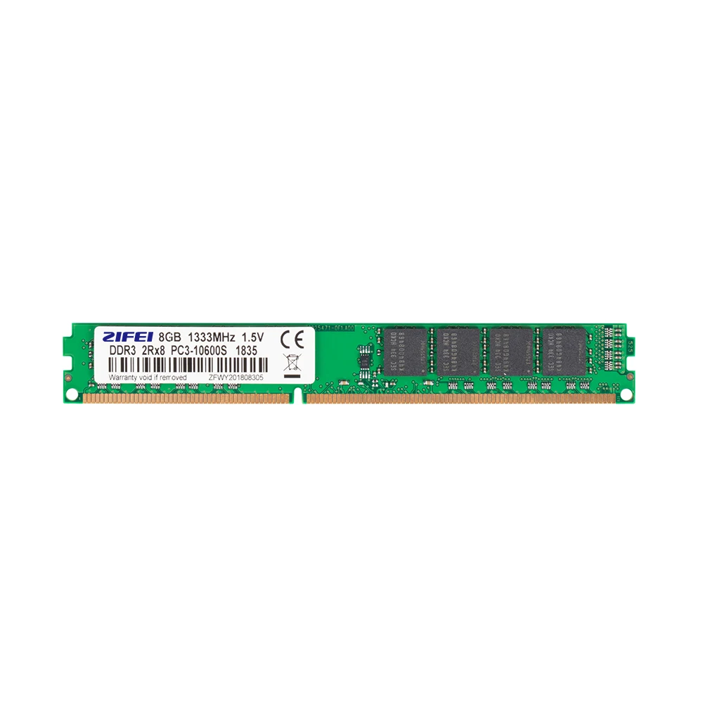 zifei ram ddr3 8gb 4gb 1600mhz 1333mhz 1066mhz 240pin udimm desktop memory fully compatible for intel and amd free global shipping