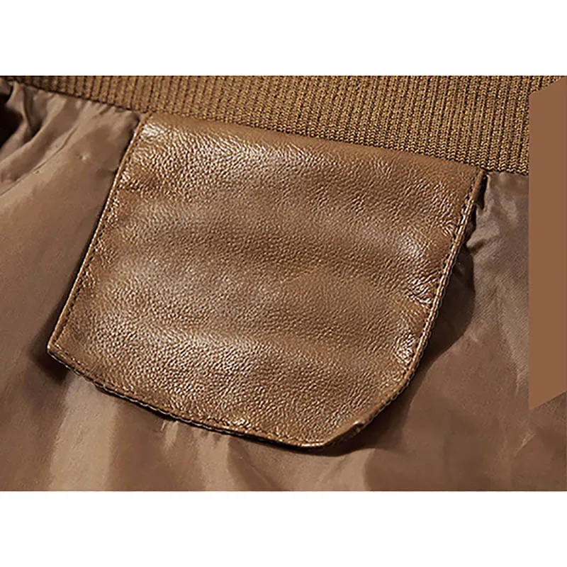 Мужская куртка из искусственной кожи зима-осень 2019 новая приталенная