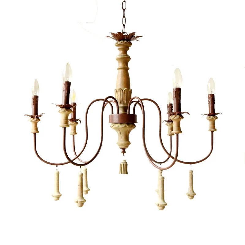 Итальянская винтажная Светодиодная свеча люстра светодиодная канделябра блеск