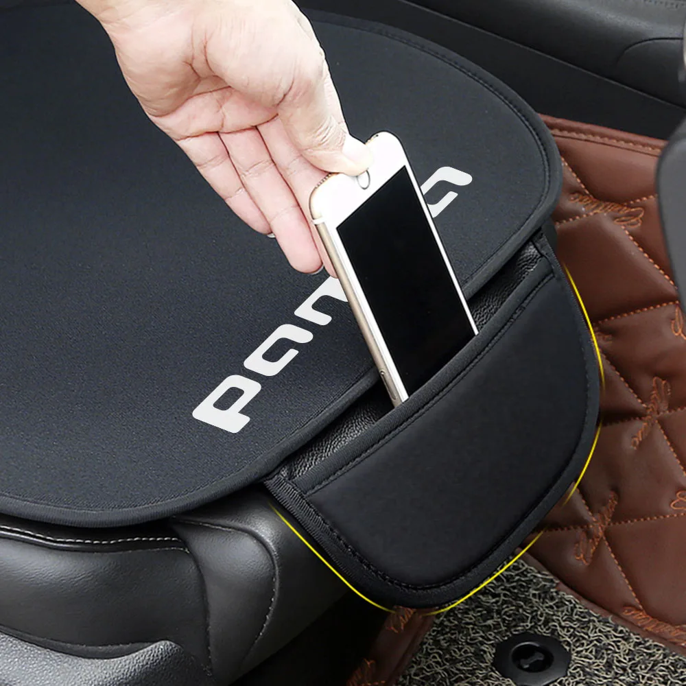 Чехол на сиденье автомобиля передняя флокирующая тканевая подушка для Fiat 500 Punto