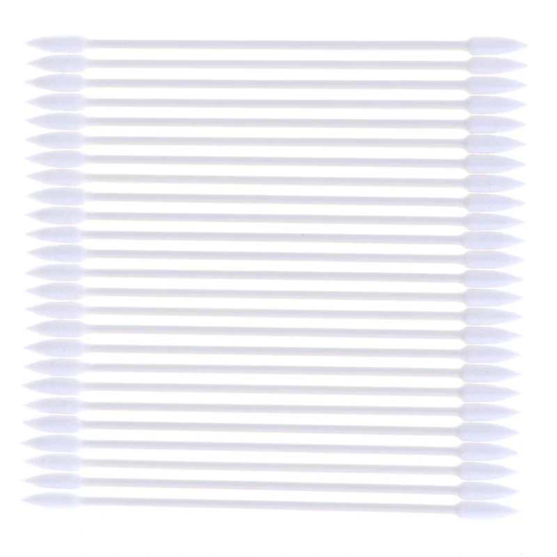 

25 шт. хлопковая одноразовая палочка чистящее средство для наушников на перезарядку телефона Порты и разъёмы