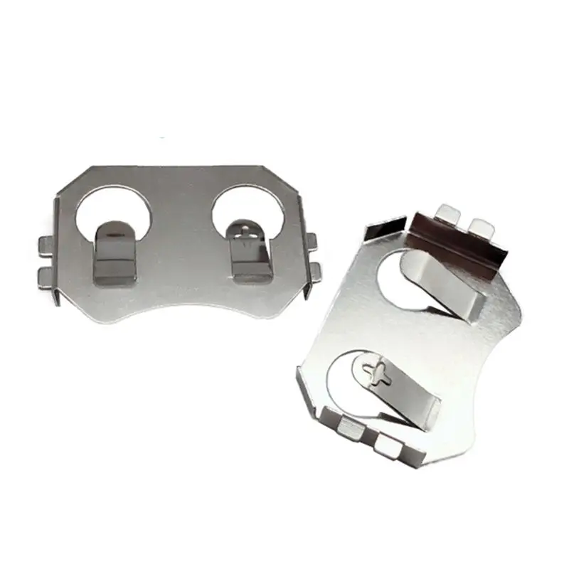 

Клейкая лента SMD Tab CR2032 2032, держатель батарейного отсека, фиксатор батарейного отсека, поверхностное крепление, печатная плата, 10 шт.