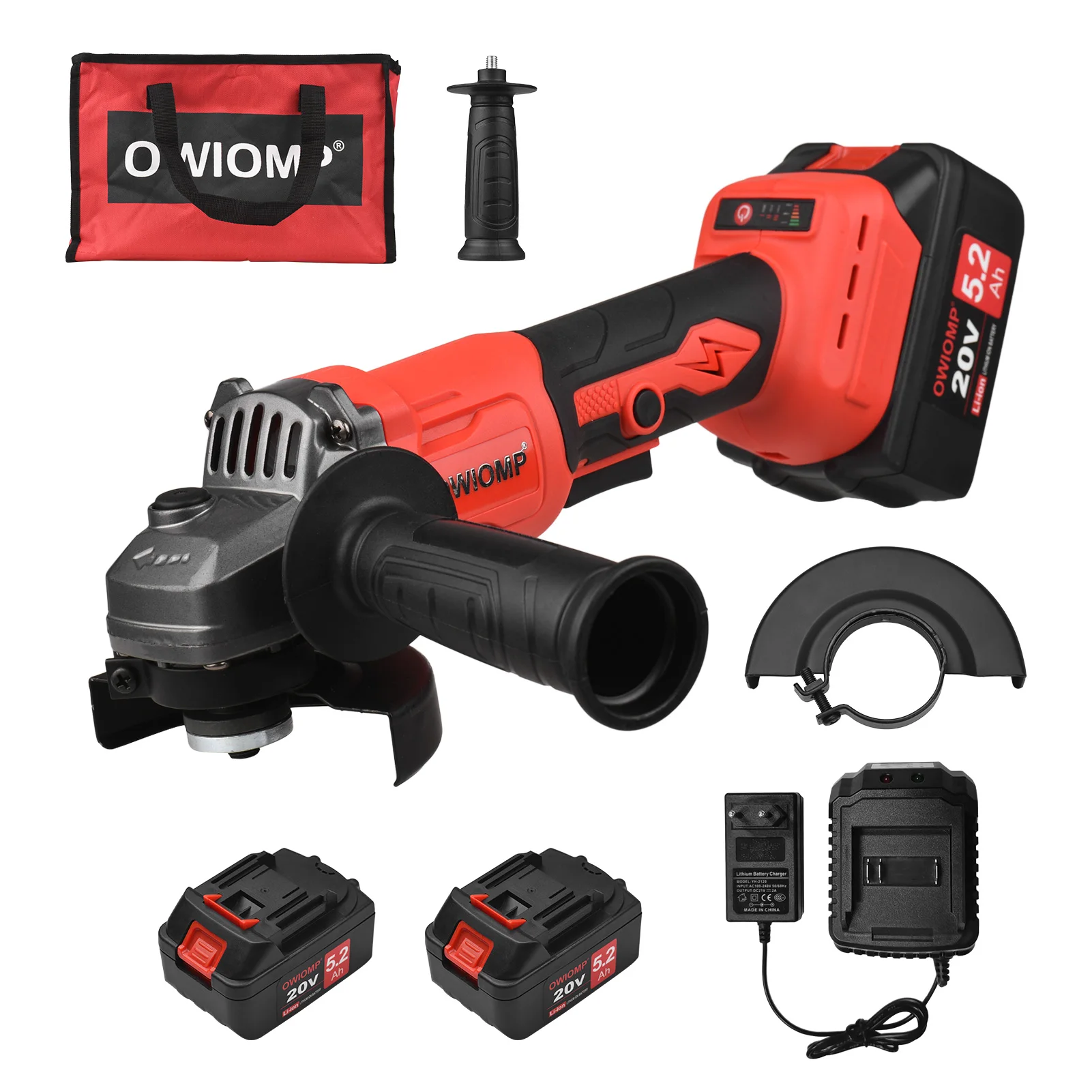 

Беспроводная угловая шлифовальная машина, 20 в, 100 мм, 10000 об/мин