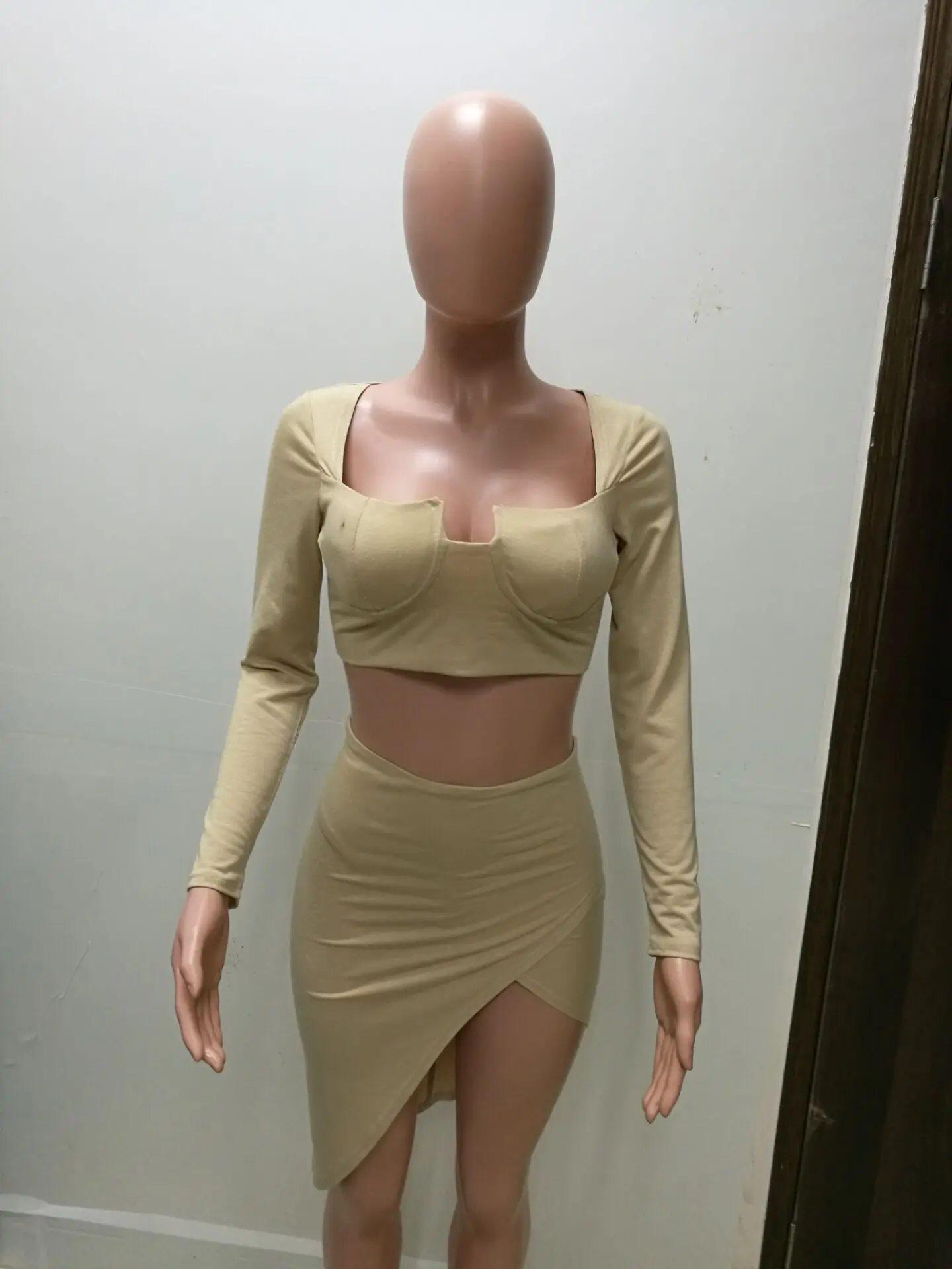 2019 осень взрывов Европа и Америка пикантные Разделение Комплект из двух вещей