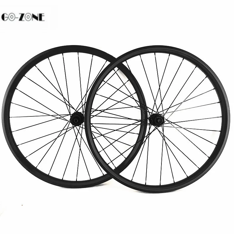 

mountain bike 29 wheelset XC/AM 37x24mm tubeless carbon disc wheel novatec D791SB D792SB central lock 100x15 142x12 mtb wheels