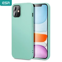 esr case for 2020 iphone 12 mini for iphone 12 pro max super liquid silicone rubber yippee cover case for iphone 12