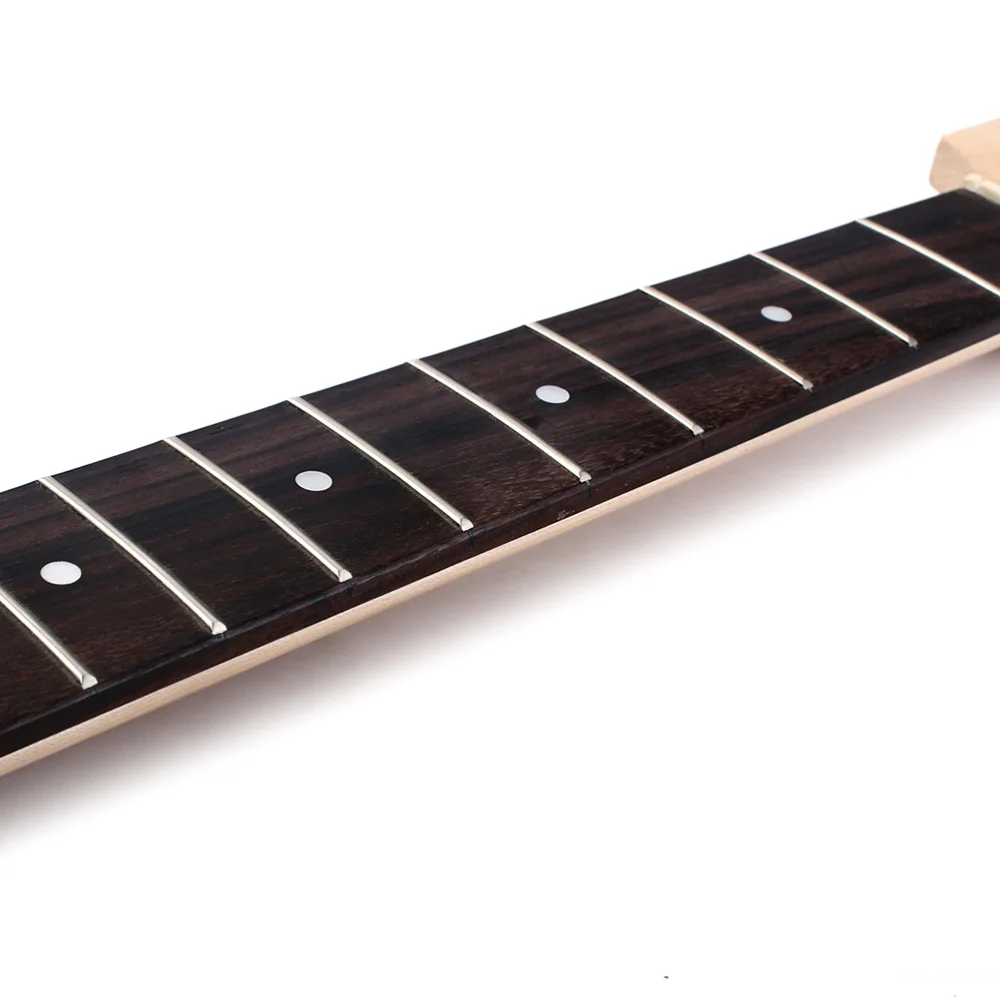 

22 Frets Dot Inlay DIY Maple Guitar Neck Paddle Headstock Electric Guitar Replacement