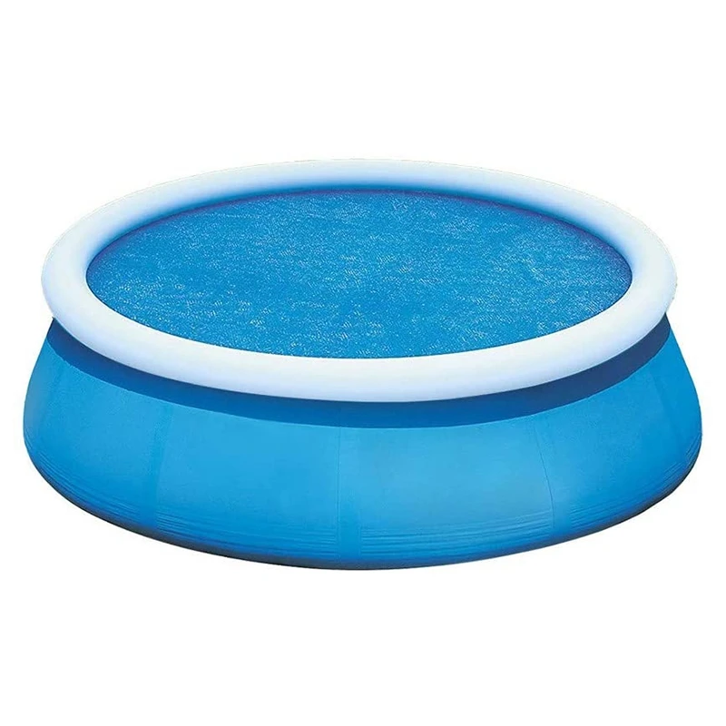 Круглая Защитная крышка для бассейна на солнечной батарее аксессуары с защитой