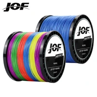 jof 8 braided 100 pe fishing line 300 500m 1000m multifilament wire 22 88lb super strong japanese carp cord
