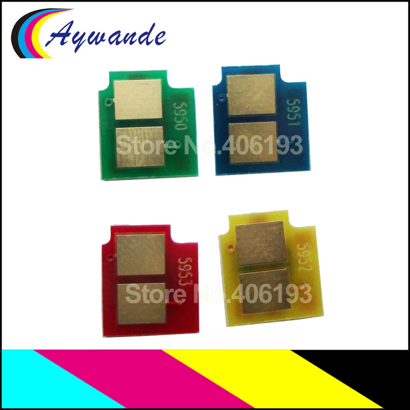 Q6000A Q6001A Q6002A Q6003A чип для hp CM1015 CM1017 1600 2600 2605 чип сброса картриджа с тонером