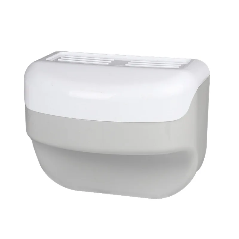 

Waterproof Multifunction Toilet Paper Holder Punch Free Convenient Holder For Paper Towels Durable Simple Bathroom Accessorie L1