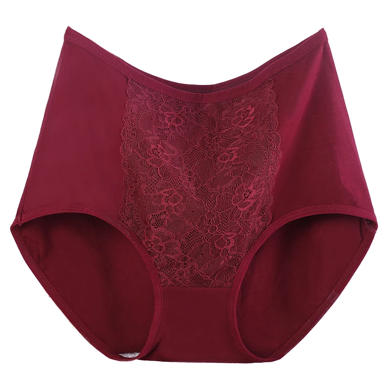 Летние женские трусики XL ~ 6XL нижнее белье с высокой талией хлопковые сексуальные