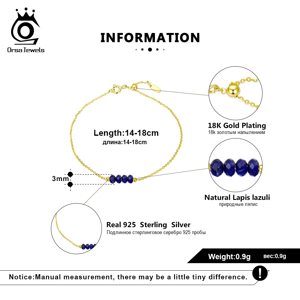 ORSA JEWELS кольцо серебряные браслеты из нержавеющей стали для женщин натуральное