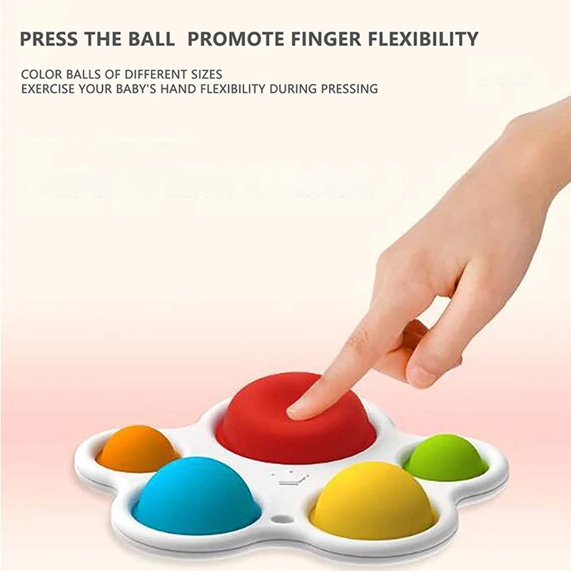 

Fidget Simple Dimple Toy montessori Toys Stress Relief Hand Fidget Toy For Kids Adults Early Educational Autism Special NeedToys