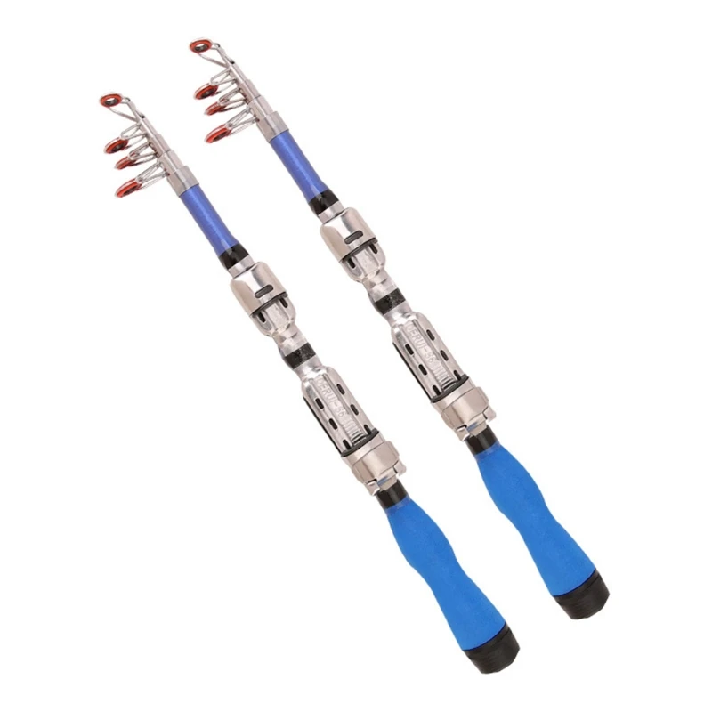 

Карманная телескопическая удочка, спиннинговое удилище из эпоксидной смолы, легкая гибкая удочка для морской и пресноводной рыбалки