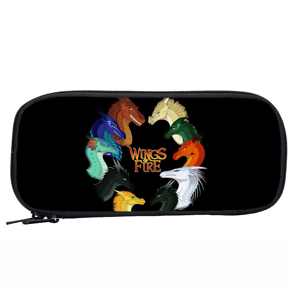 Персонализированный Чехол для карандаша с крыльями огня чехол принтом дракона