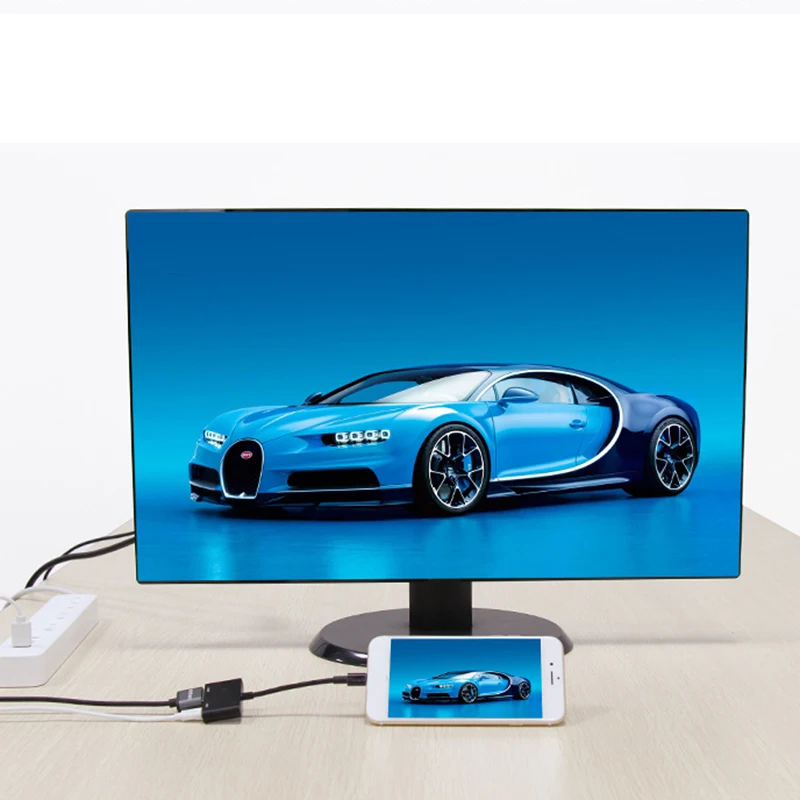 Совместимый с Apple HDMI адаптер металлический корпус 1080P цифровой AV конвертер OD889 |