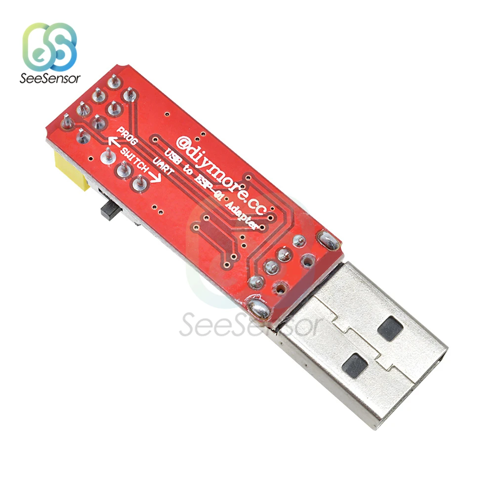 USB к ESP8266 ESP 01 Wi Fi модуль адаптера с драйвером CH340G интегральные схемы беспроводной
