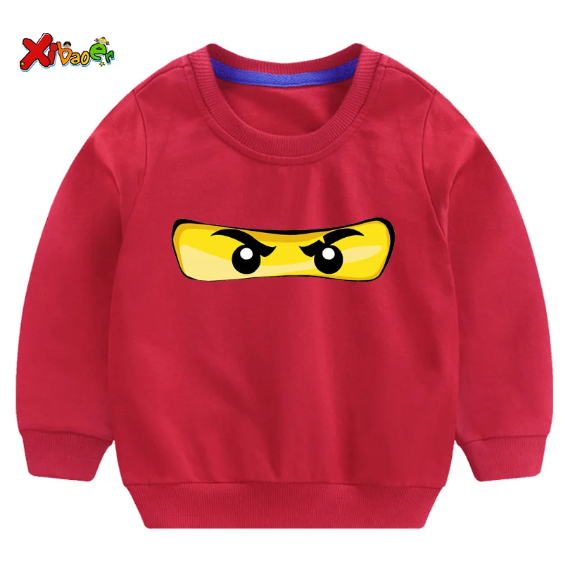 Свитшот для маленьких мальчиков Детская толстовка Белый Детский костюм крутая