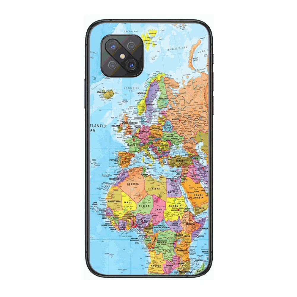 

HD Exquisite Shockproof Fashion Phone Case cover For OPPO A91 9 83 79 92s 5 F9 A7X Reno2 Realme6pro 5 black tpu cell cover