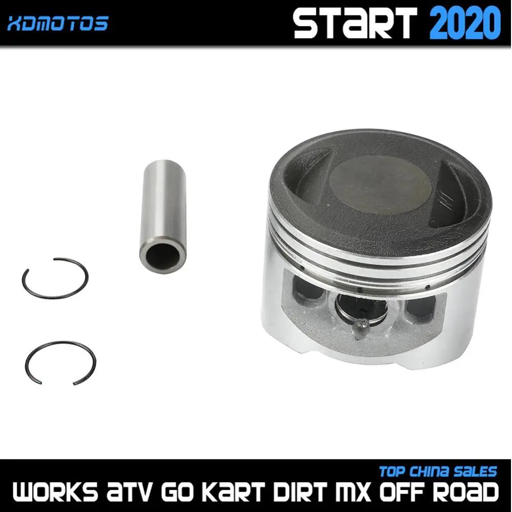 Комплект поршня 56 мм для YX140 YinXiang 140cc 150cc 1P56FMJ горизонтальный двигатель кроссовый