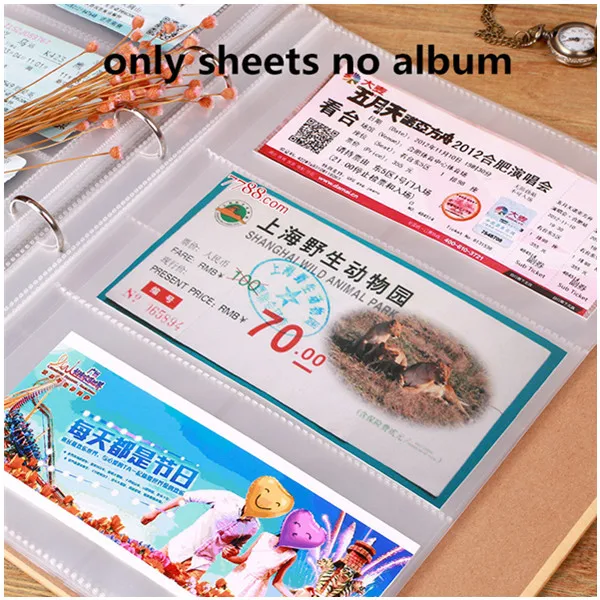 Дополнительные листы для вставки фотоальбома PA45 (только без альбома) |