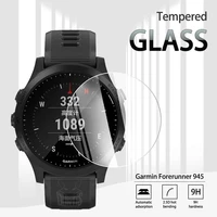 garmin 945 tempered glass screen protector for garmin forerunner 945 smart watch explosion proof anti scratch transparent film