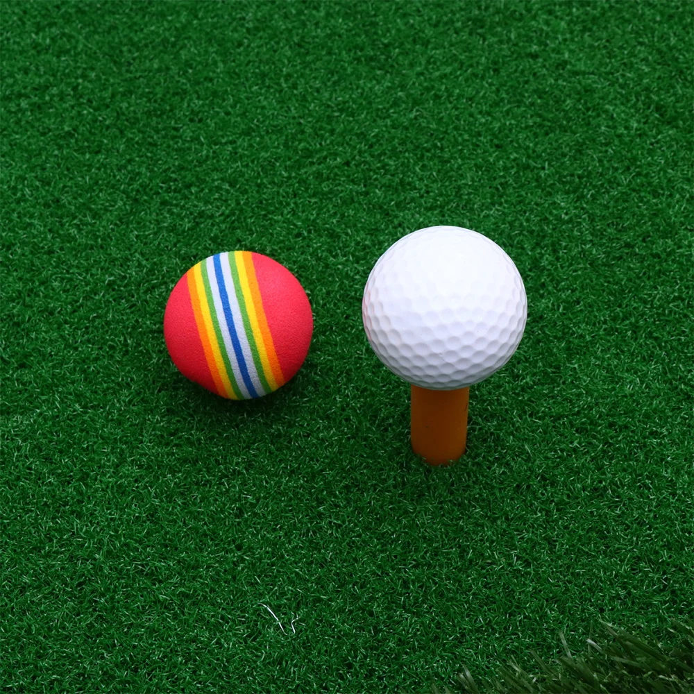 

1PC Mini Practice Mat Indoor Realistic Turf Swing Mat Training Aids for Driving Hitting Chipping Putting (Style D)