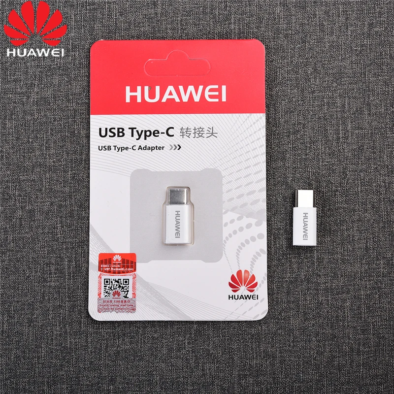 Оригинальный адаптер Micro USB Для Huawei Тип C коннектор для синхронизации данных P30 P20