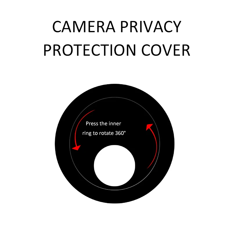 Anti-peeping Webcam Cover Universal Phone Antispy Camera Cover Privacy Lens Protection Patch For Phone iPad Laptop Tablet