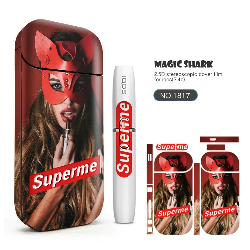 Hot IQOS Skin Sticker Paper Wrap Universal PVC Material for iqos pod vape Colorful In stock