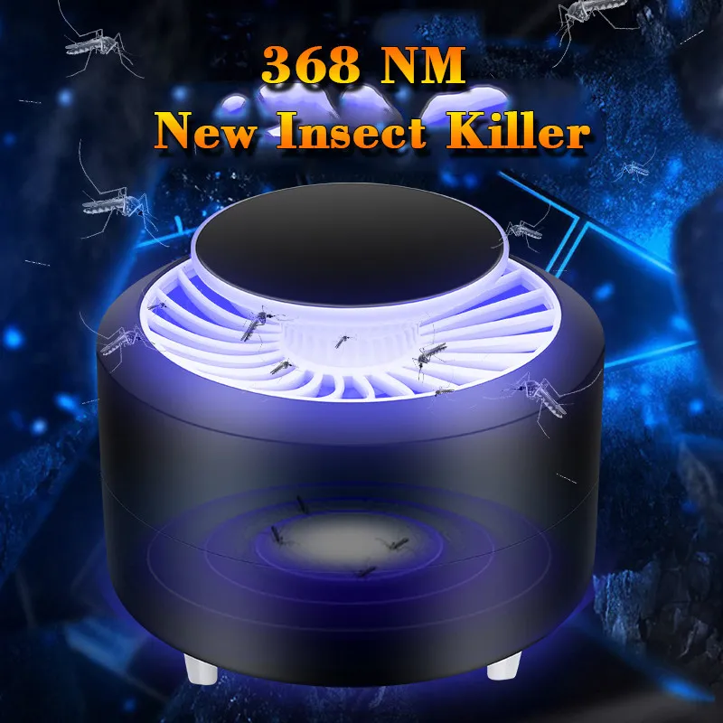 368NM москитный светильник USB Электрический убийца лампа фотокатализатор