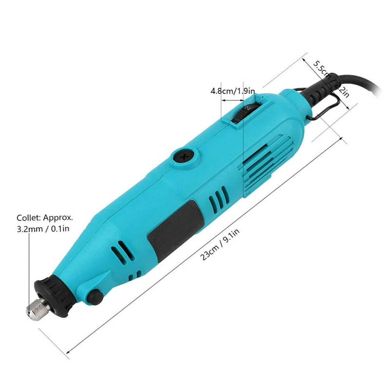 

388 Pcs DIY Drill Engraving Electric Drill 130W New Pen Grinder Mini Drill Electric Rotary Tool Mini-mill Grinding Machine