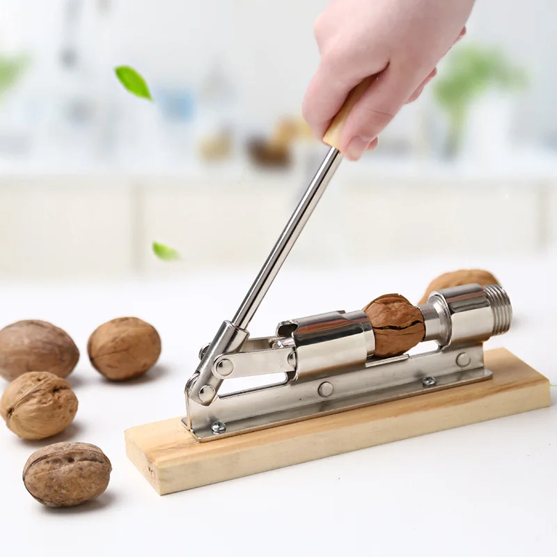 

Nutcracker Sheller Crack Almond Pecan Hazelnut Filbert Nut Kitchen Nut Sheller Clip Tool Labor-Saving Clamp Plier Walnut Clip