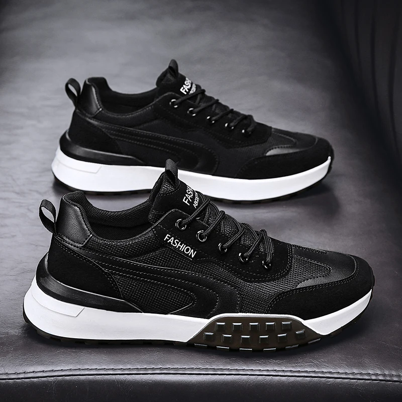 

Denim Classic Hand Made Air Mesh Mens Canvas Shoes Casual Chunky Sneakers Men Colorful Suede Low Luxury Comfort