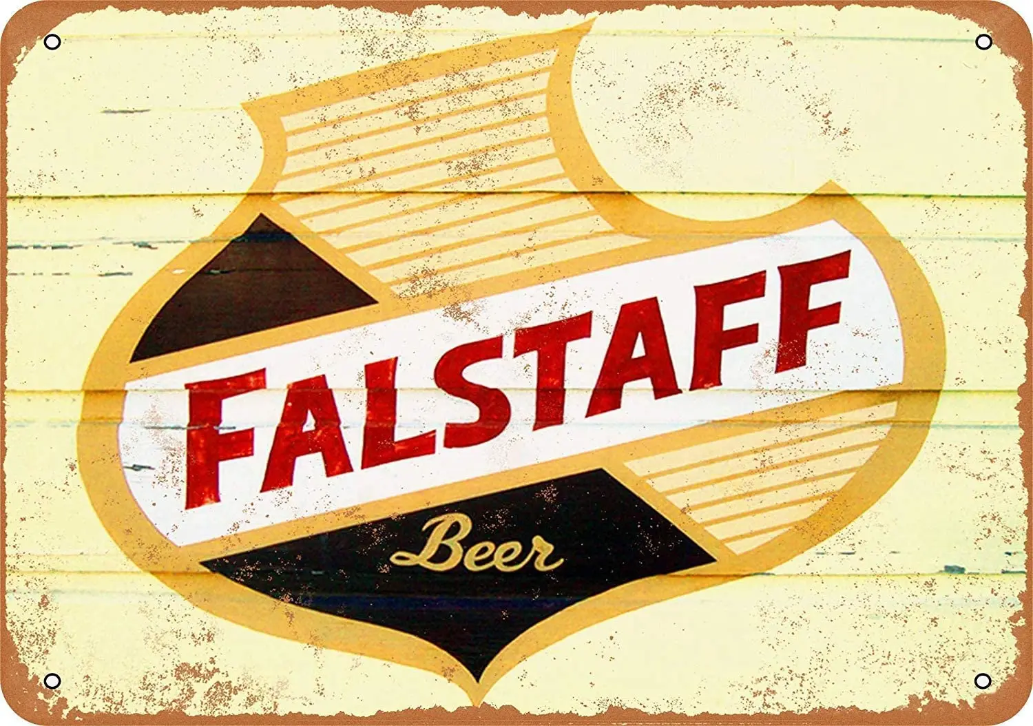 

SmartCows Vintage Look Metal Sign 8 x 12 Falstaff Beer 3