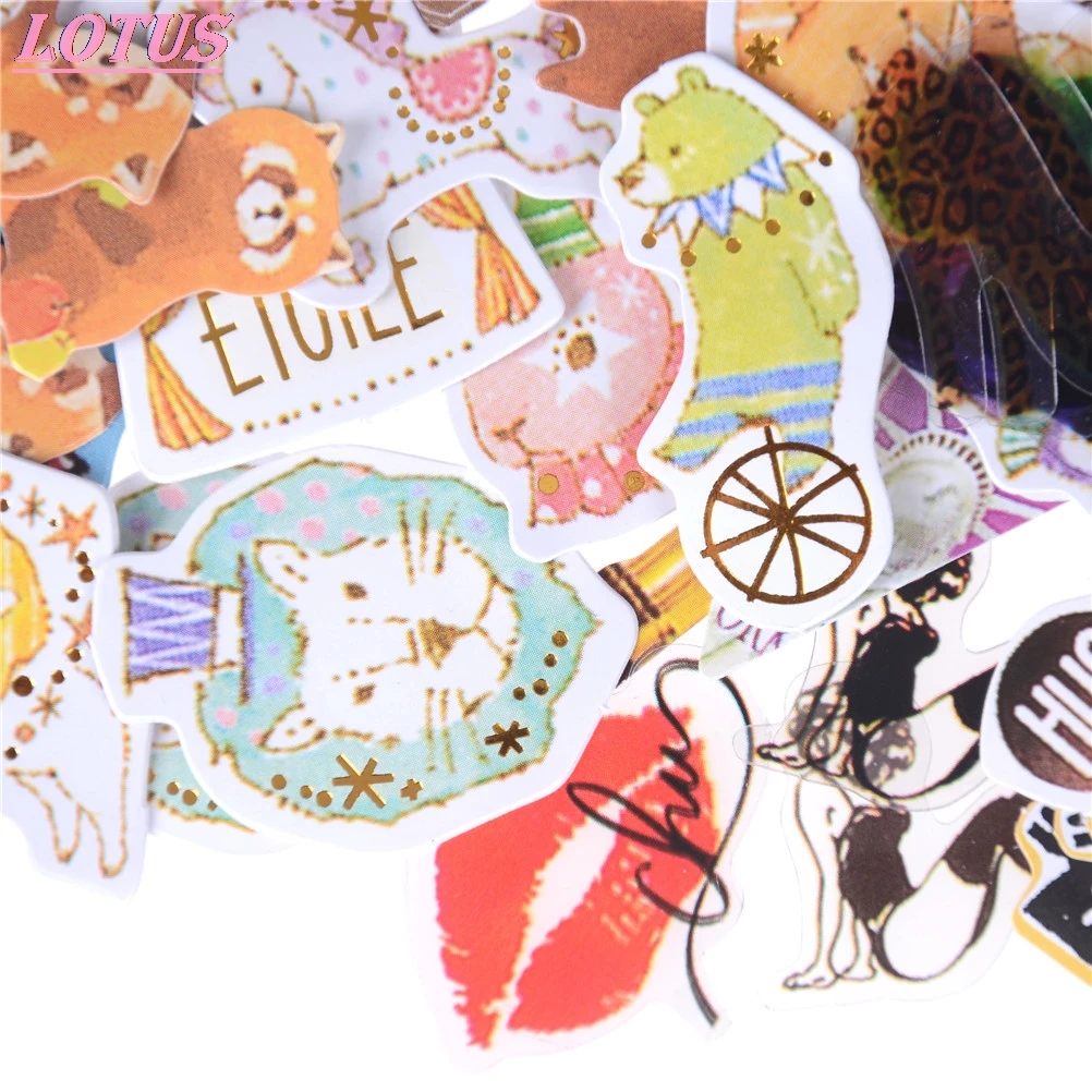 

70pcs/pack Constellation Animals Mini Paper Sticker DIY Diary Planner Decorative Sticker Album Scrapbook Stationery Stickers