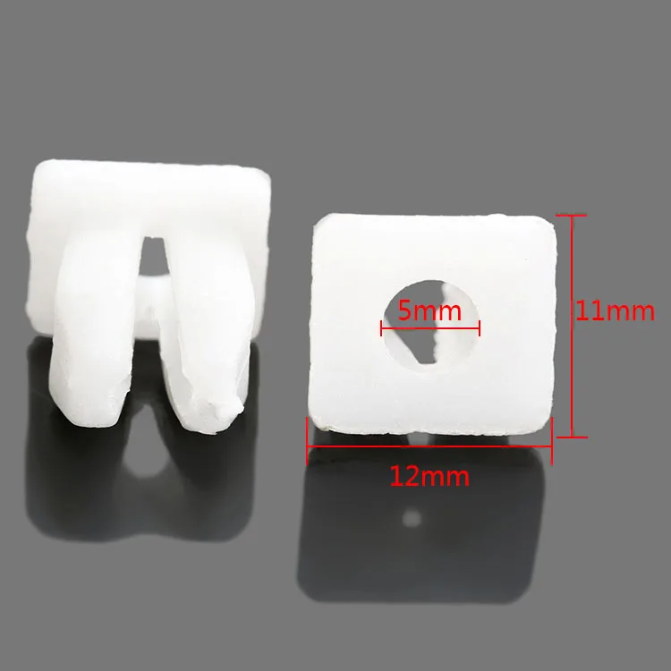 50 шт. пластиковые фиксаторы для крыльев и бамперов 5 мм|Клипсы зажимы авто| |