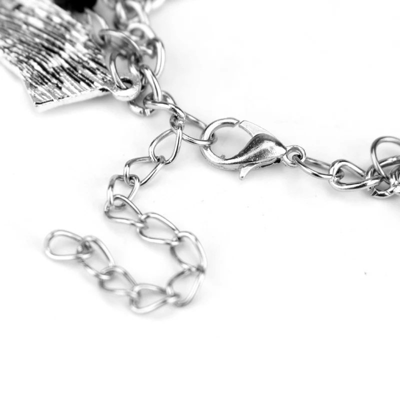 

Suicide Squad Clown Joker Charms Bracelets for Women Handcuffs Poker Cards Pendants Bangles a Bracelet Jewelry Gift