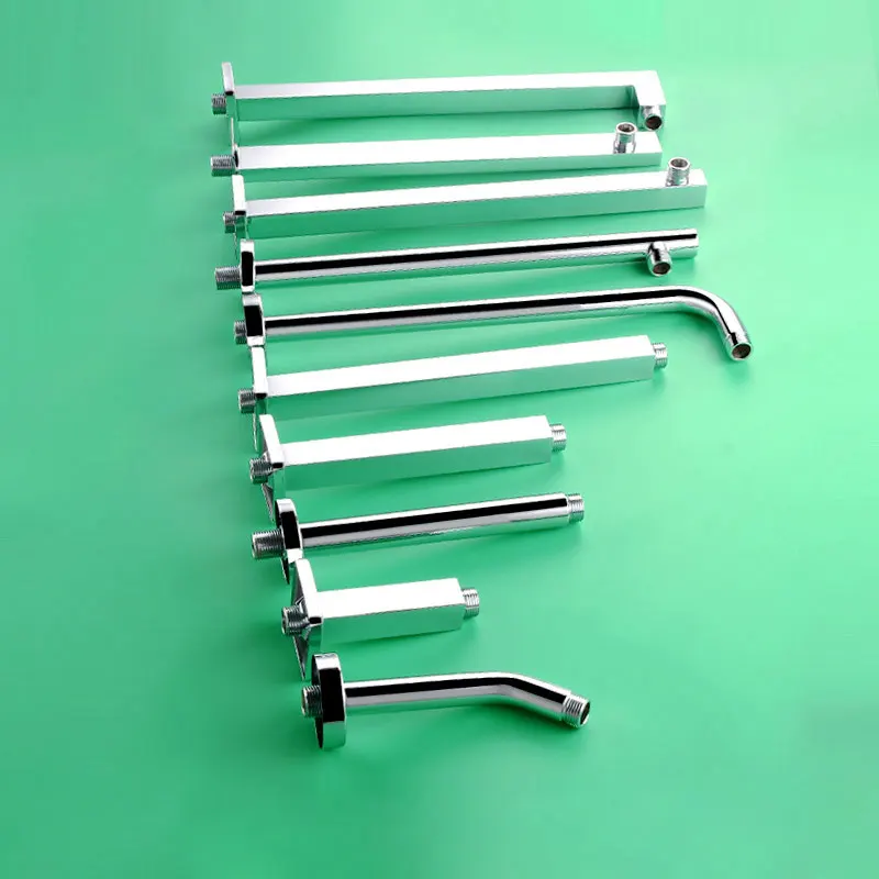 Настенный хромированный круглый кронштейн для душа аксессуары ванной комнаты