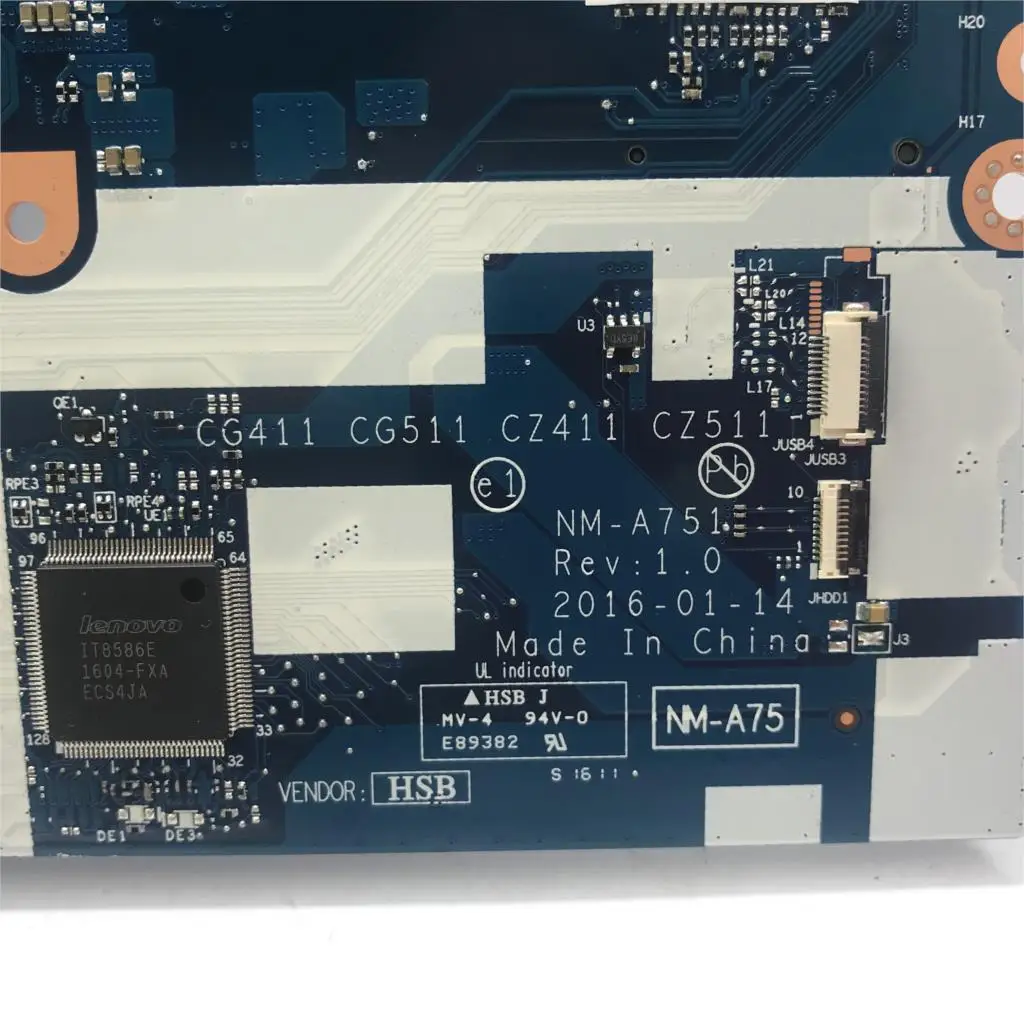 kefu nm a751 i3 6100u 4gb ram gt940m 2g original test motherboard for lenovo 310 15isk 510 15isk laptop motherboard thinkpad free global shipping