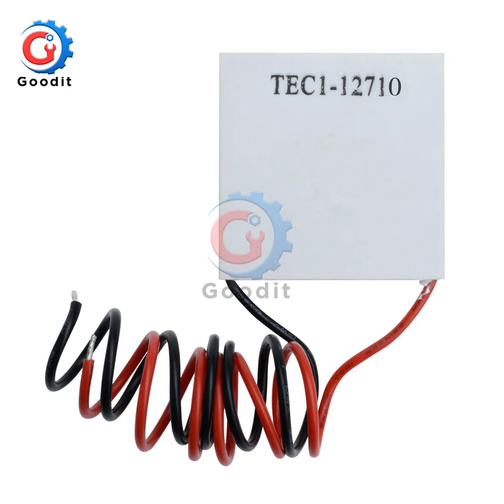 

TEC1-12710 Thermoelectric Cooler Peltier TEC112710 Heatsink Thermoelectric Cooler Cooling Peltier Plate Module Board