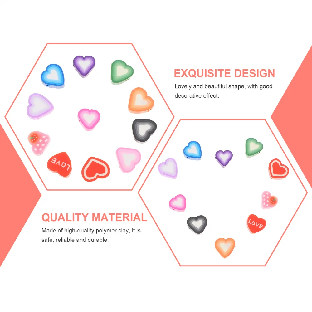 

150pcs Polymer Clay Slices Pre-punching DIY Slices for Craft Jewelry Making