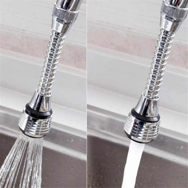 

-proof 360' Rotating Faucet Extender Bubbler Headband Valve Pressure Reducing Water Spout Water Saver For Bathroom Kitchen