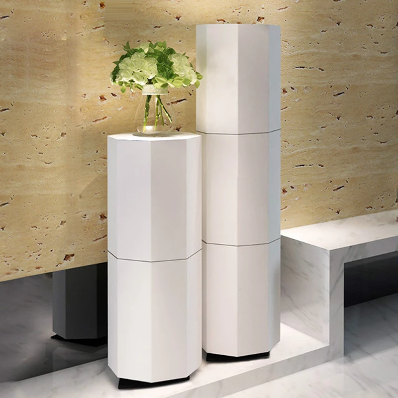 Современная металлическая вращающаяся витрина для хранения сделай сам