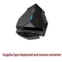 lingzha 2pro bluetooth wired keyboard mouse converter adapter usb gaming keyboard mouse converter adapter for android mobile