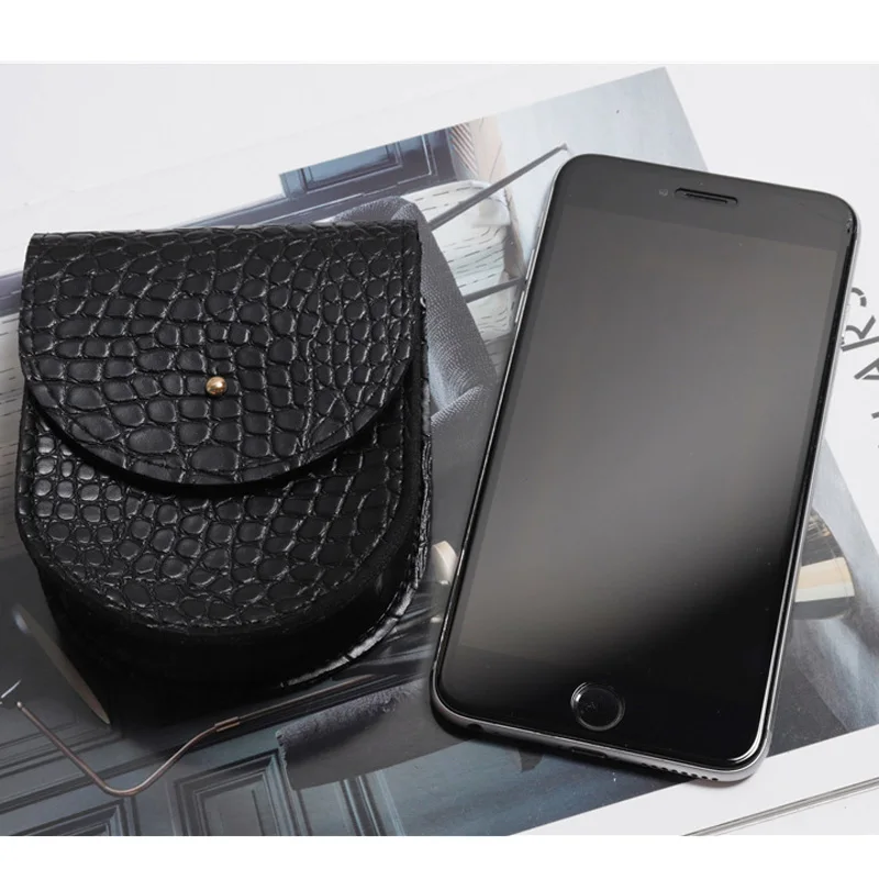 

Mihaivina Mini Fanny Pack Leather Waist Pack Ladies PU Waist Belt Bag Women Hip Hop Bum Bag Retro Famale Belt Wallet Wholesale