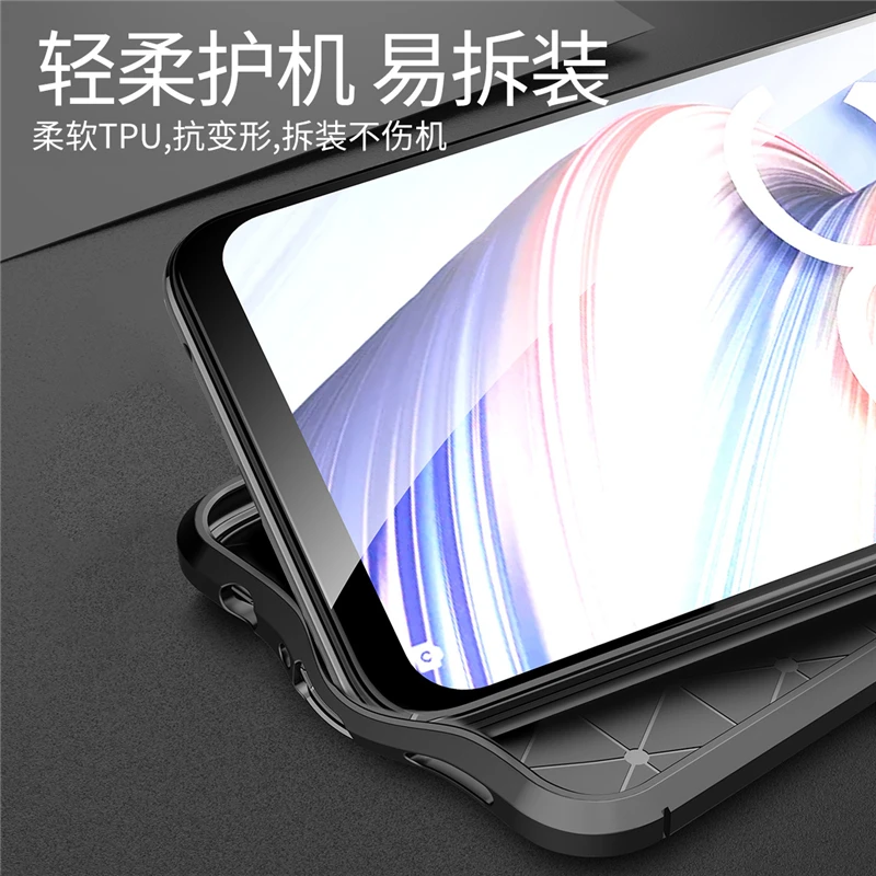 For Oppo Reno4 Z 5G Case Rubber Housings Bumper Silicone Case For Oppo Reno 4 Z 4Z Phone Cover For Oppo Reno 4 Z 5G Case 6.57
